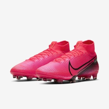 Nike Mercurial Superfly 7 Elite FG - Férfi Focicipő - Piros/Piros/Fekete